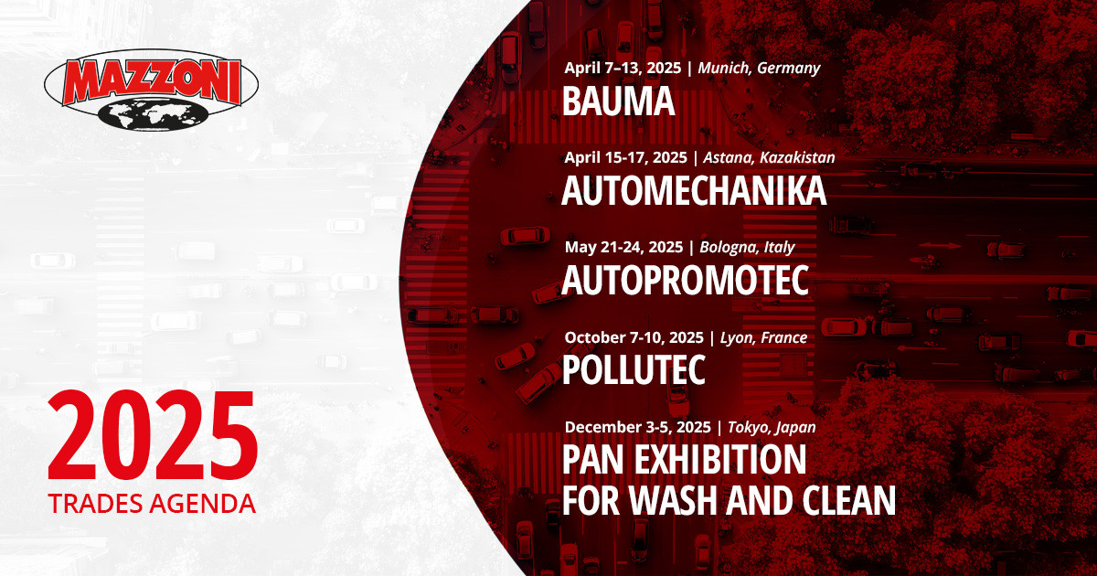 Discover Mazzoni news following our 2025 trade Shows Agenda: